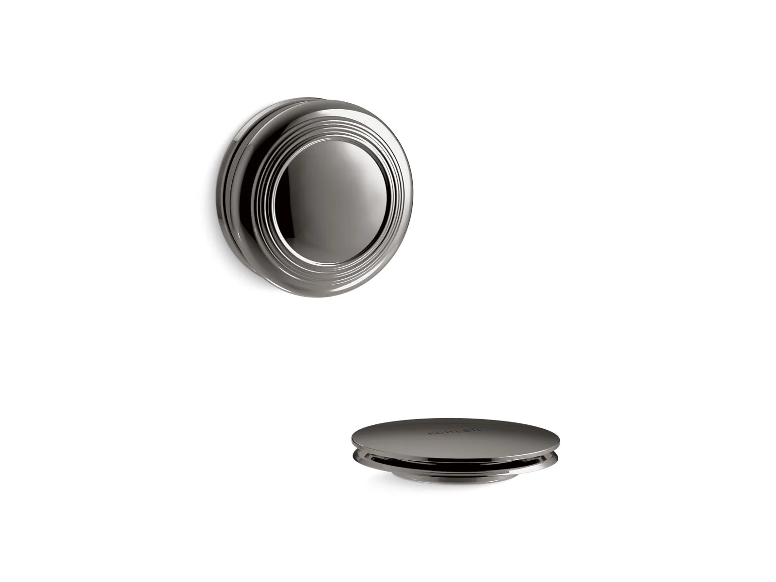 KOHLER K-T37396 PureFlo Traditional push-button bath drain trim - Image 6
