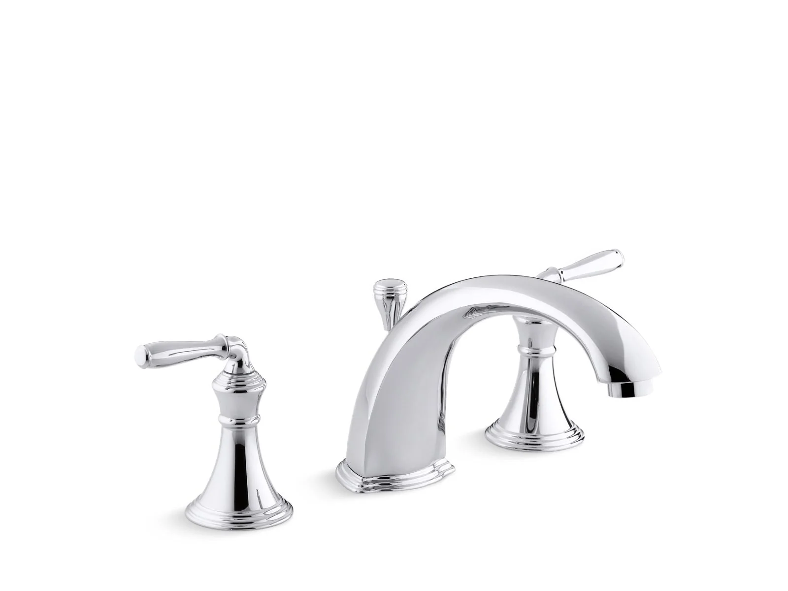 KOHLER K-T387-4 Devonshire Deck-mount bath faucet trim with diverter - Image 3