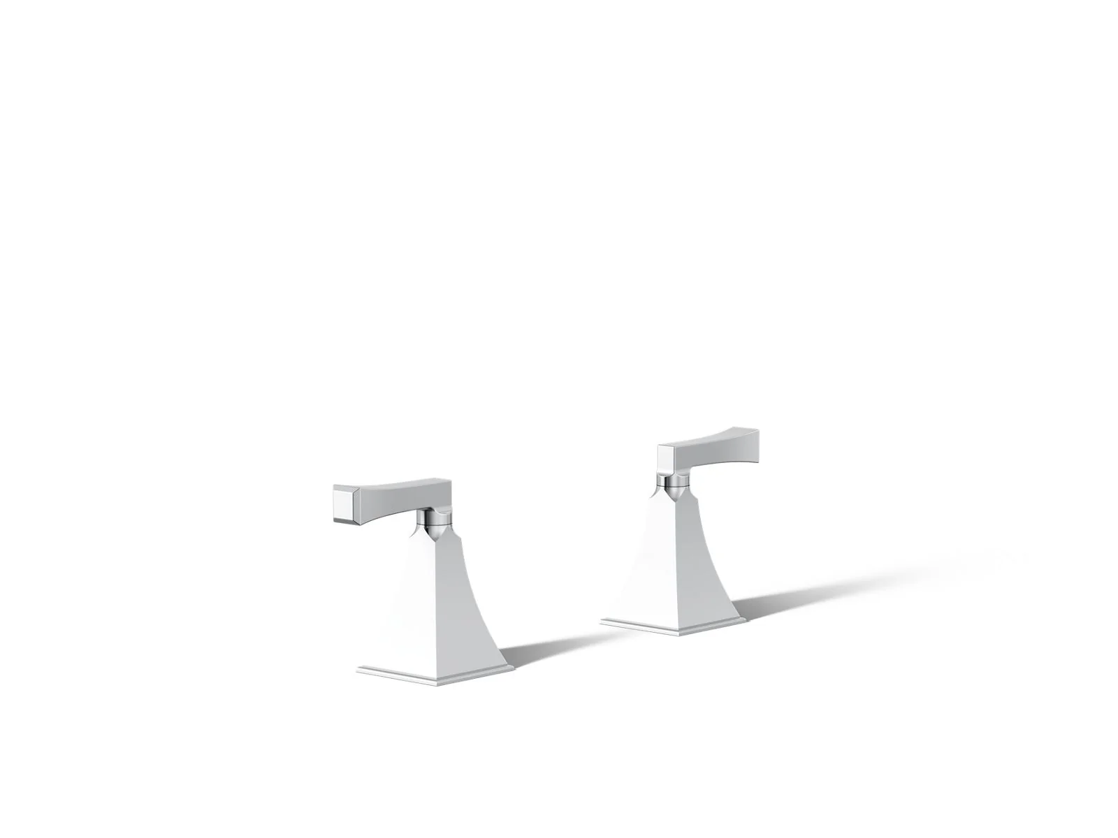 KOHLER K-T467-4V Memoirs Deck-mount bath faucet handle trim - Image 9