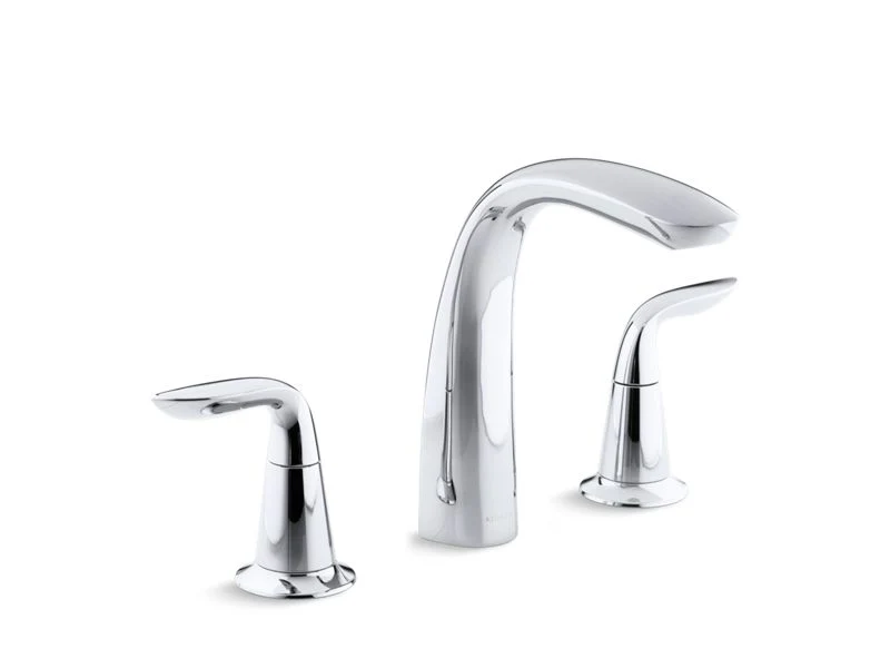 KOHLER K-T5323-4 Refinia Bath faucet trim for high-flow valve with lever handles , valve not included - Image 2