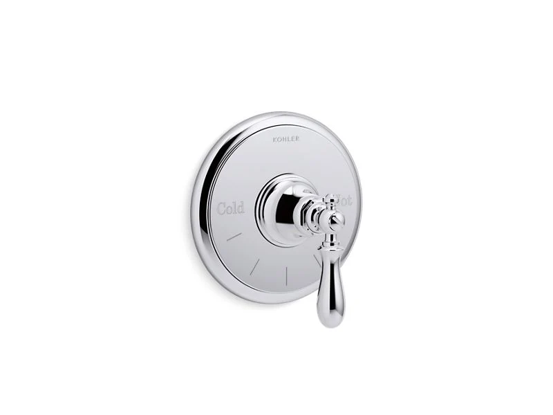 KOHLER K-T72769-9M Artifacts Thermostatic valve trim with swing lever handle - Image 4