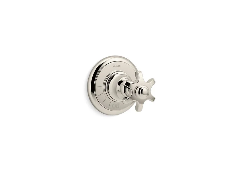 KOHLER K-T72771-3M Artifacts Volume control valve trim with prong handle - Image 6