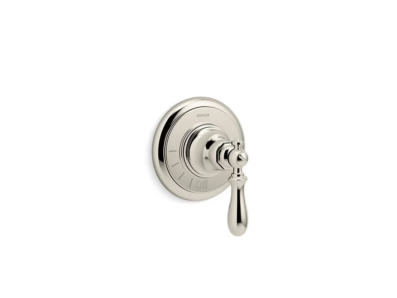 KOHLER K-T72771-9M Artifacts Volume control valve trim with swing lever handle - Image 5