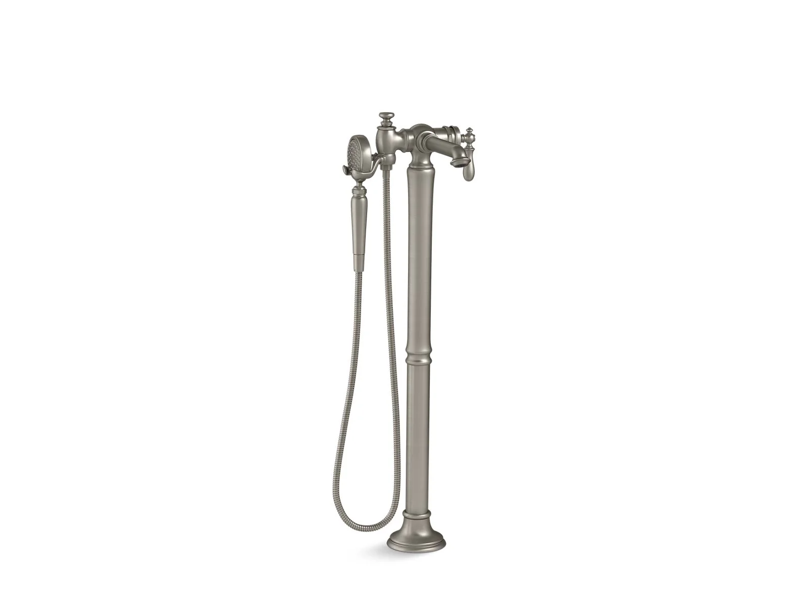 KOHLER K-T72790-9M Artifacts Floor-mount bath filler trim with handshower - Image 5
