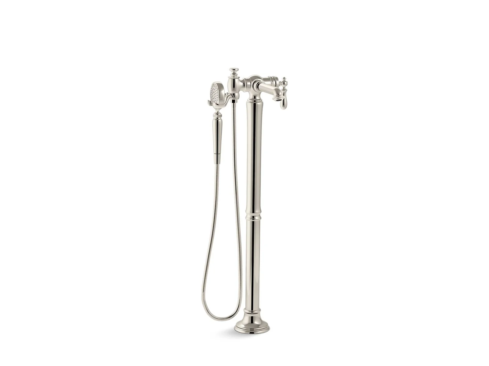KOHLER K-T72790-9M Artifacts Floor-mount bath filler trim with handshower - Image 8