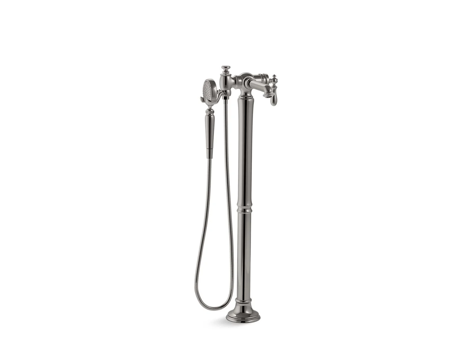 KOHLER K-T72790-9M Artifacts Floor-mount bath filler trim with handshower - Image 9