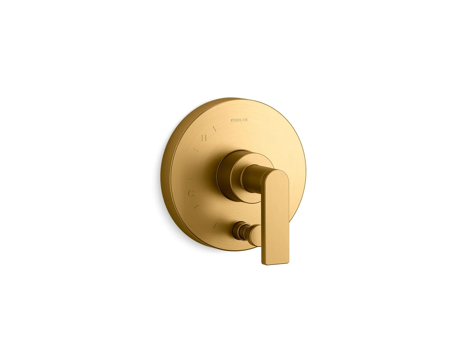 KOHLER K-T73117-4 Composed Rite-Temp valve trim with push-button diverter and lever handle - Image 9