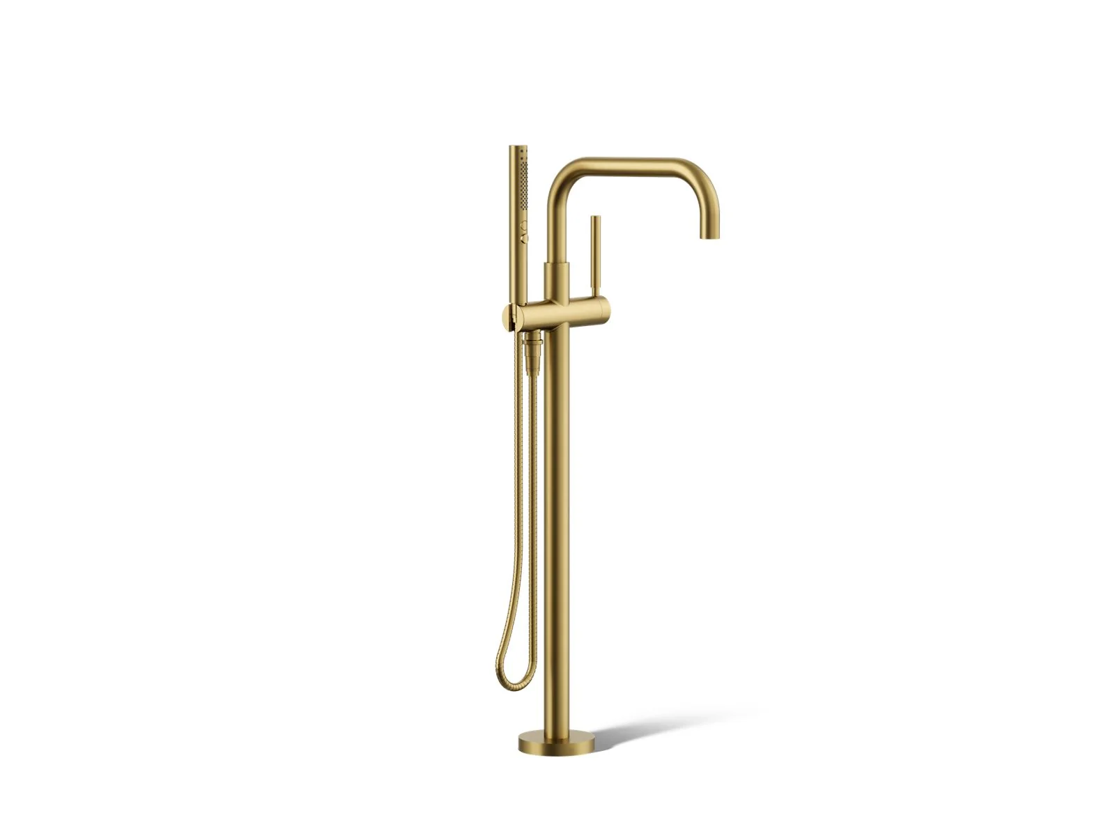 KOHLER K-T97328-4 Purist Floor-mount bath filler trim with handshower - Image 10