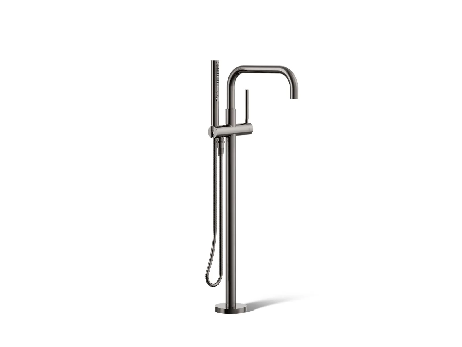 KOHLER K-T97328-4 Purist Floor-mount bath filler trim with handshower - Image 35