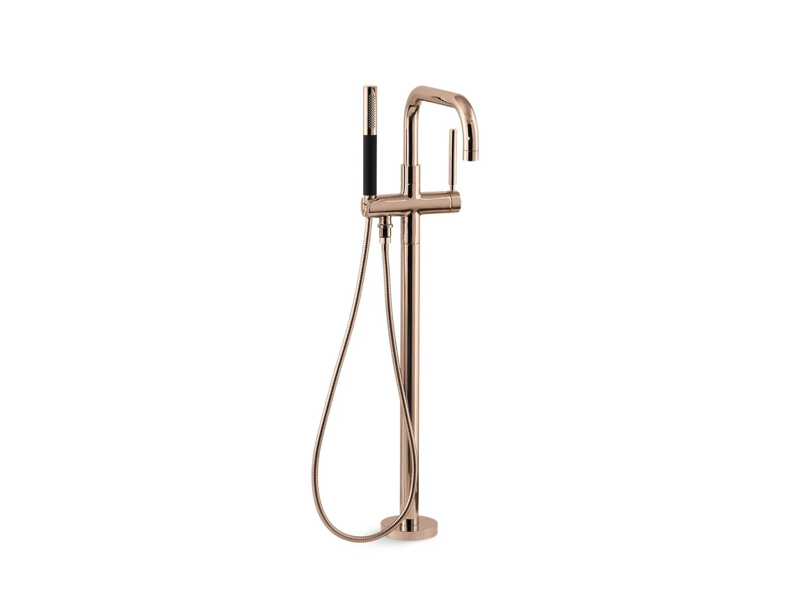 KOHLER K-T97328-4 Purist Floor-mount bath filler trim with handshower - Image 4