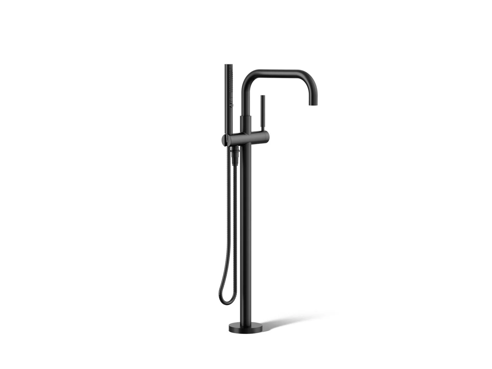 KOHLER K-T97328-4 Purist Floor-mount bath filler trim with handshower - Image 5