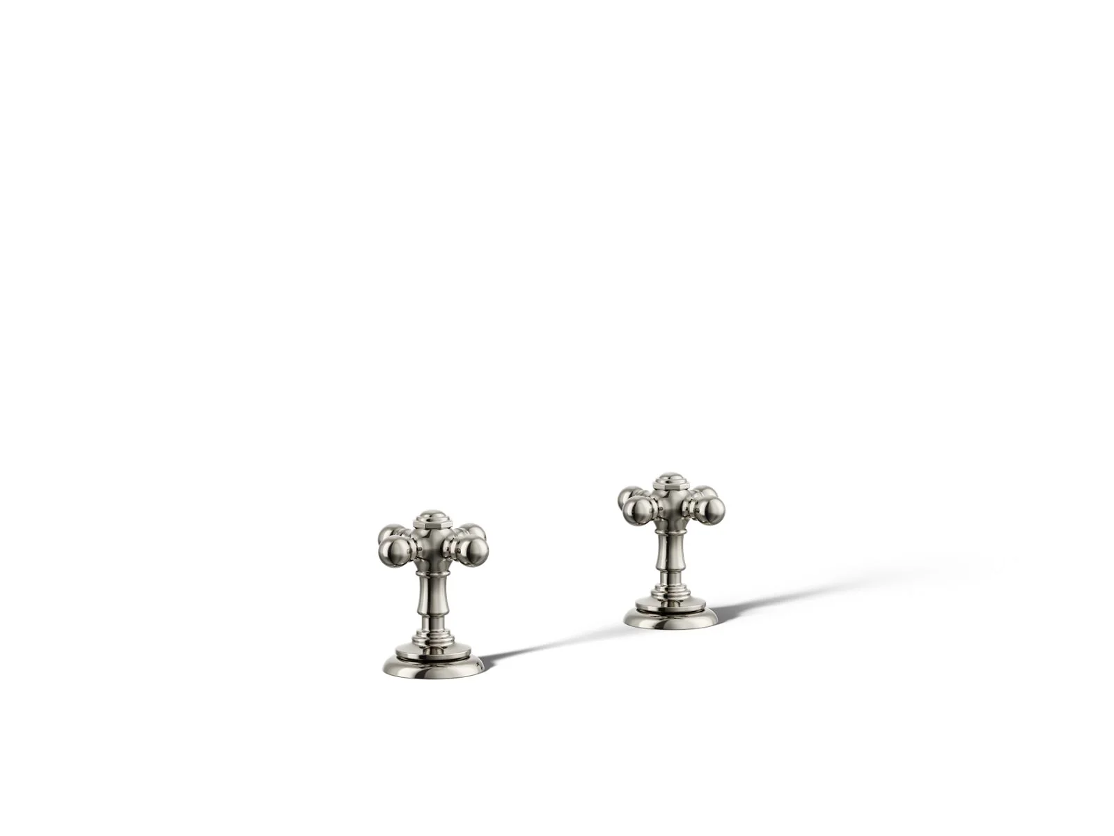 KOHLER K-T98071-3 Artifacts Deck-mount bath faucet handle trim with Cross design - Image 25