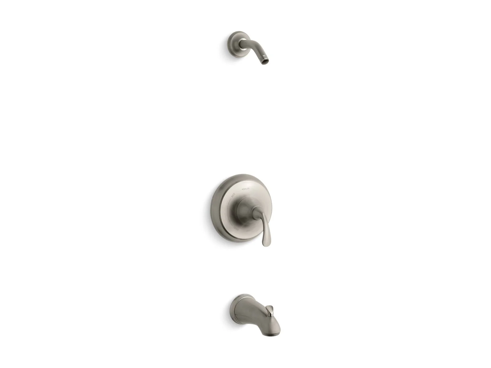 KOHLER K-TLS10275-4 FortÃ© Rite-Temp bath and shower trim kit, without showerhead