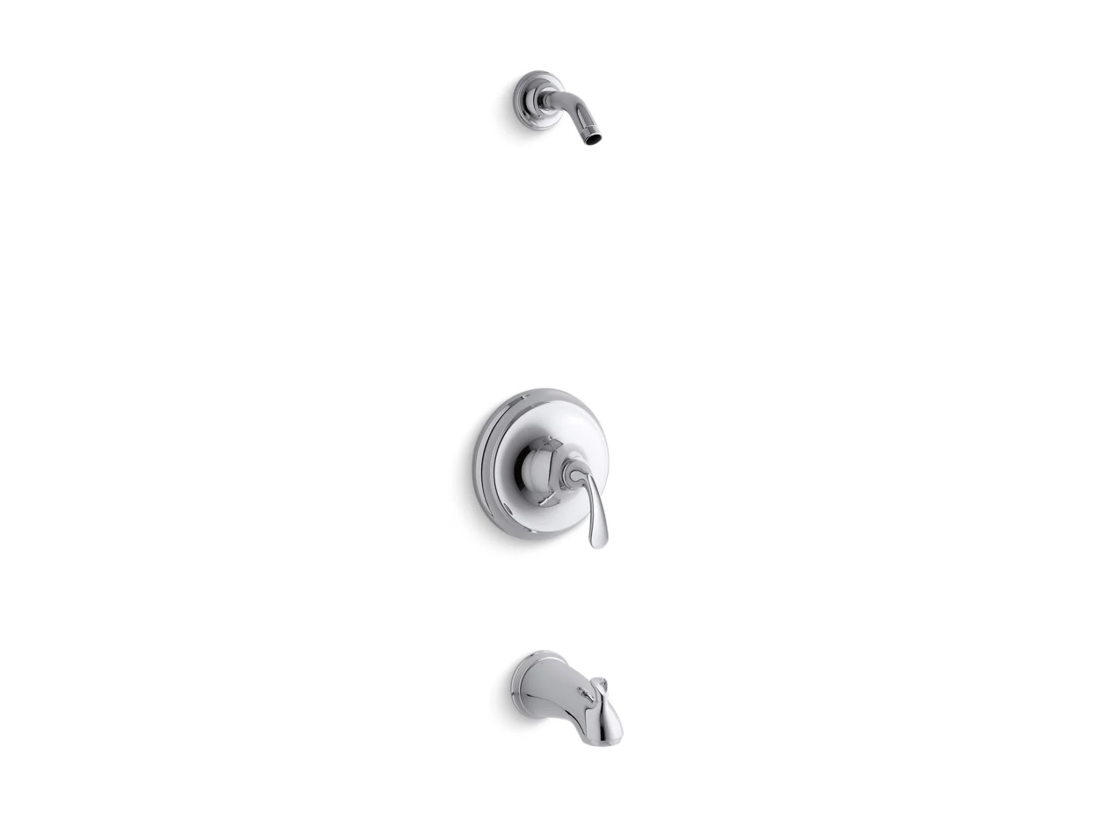 KOHLER K-TLS10275-4 FortÃ© Rite-Temp bath and shower trim kit, without showerhead - Image 2