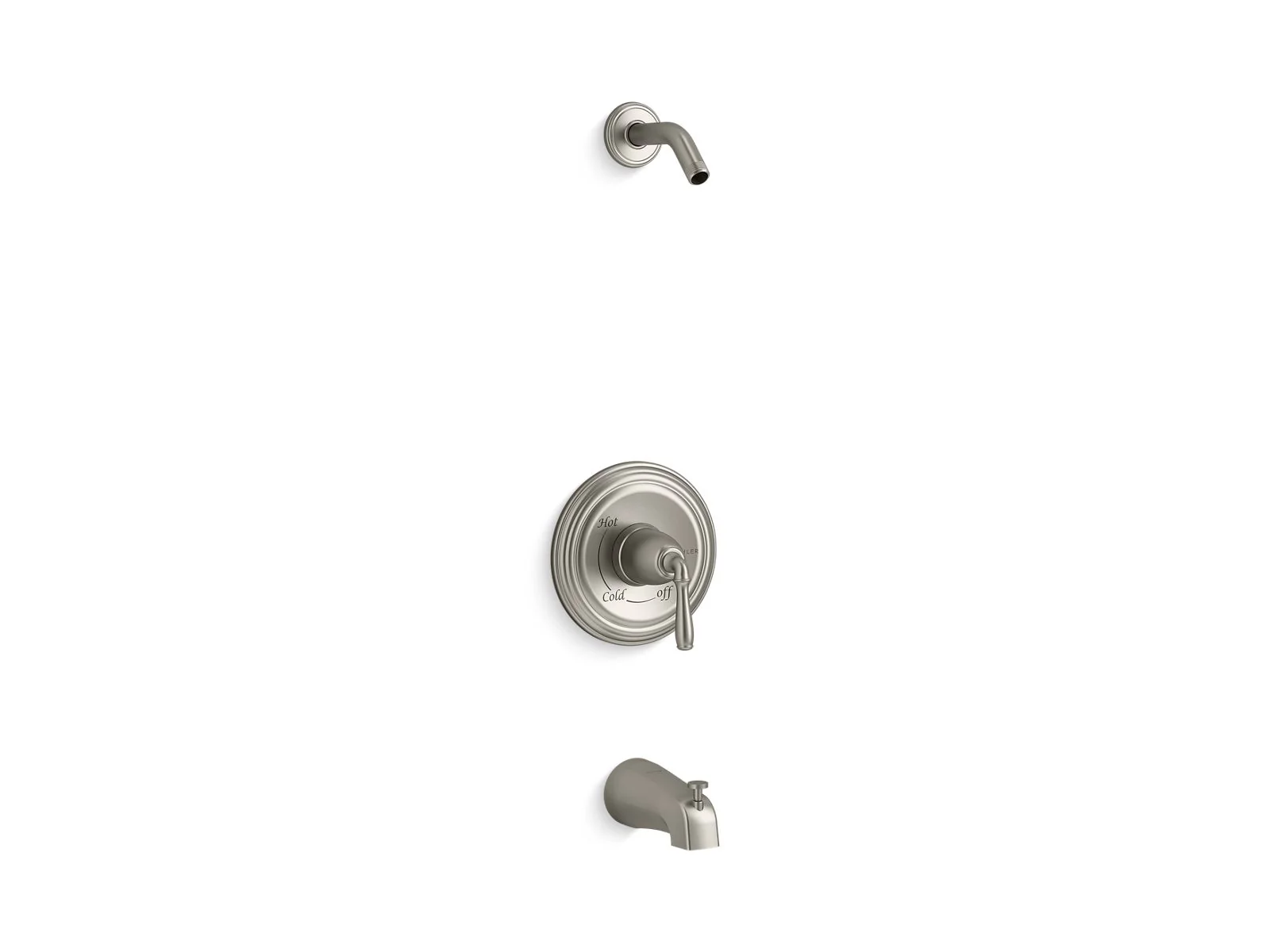 KOHLER K-TLS395-4S Devonshire Rite-Temp bath and shower trim kit, without showerhead - Image 2