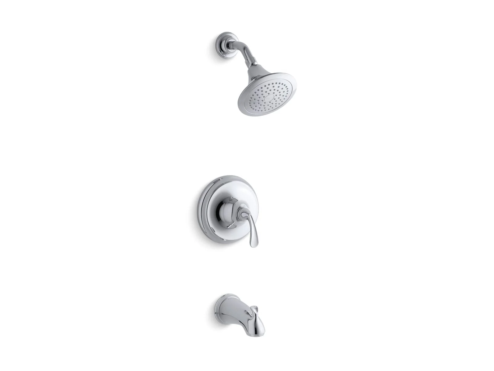 KOHLER K-TS10275-4 FortÃ© Rite-Temp bath and shower trim kit, 2.5 gpm, slip-fit spout - Image 2