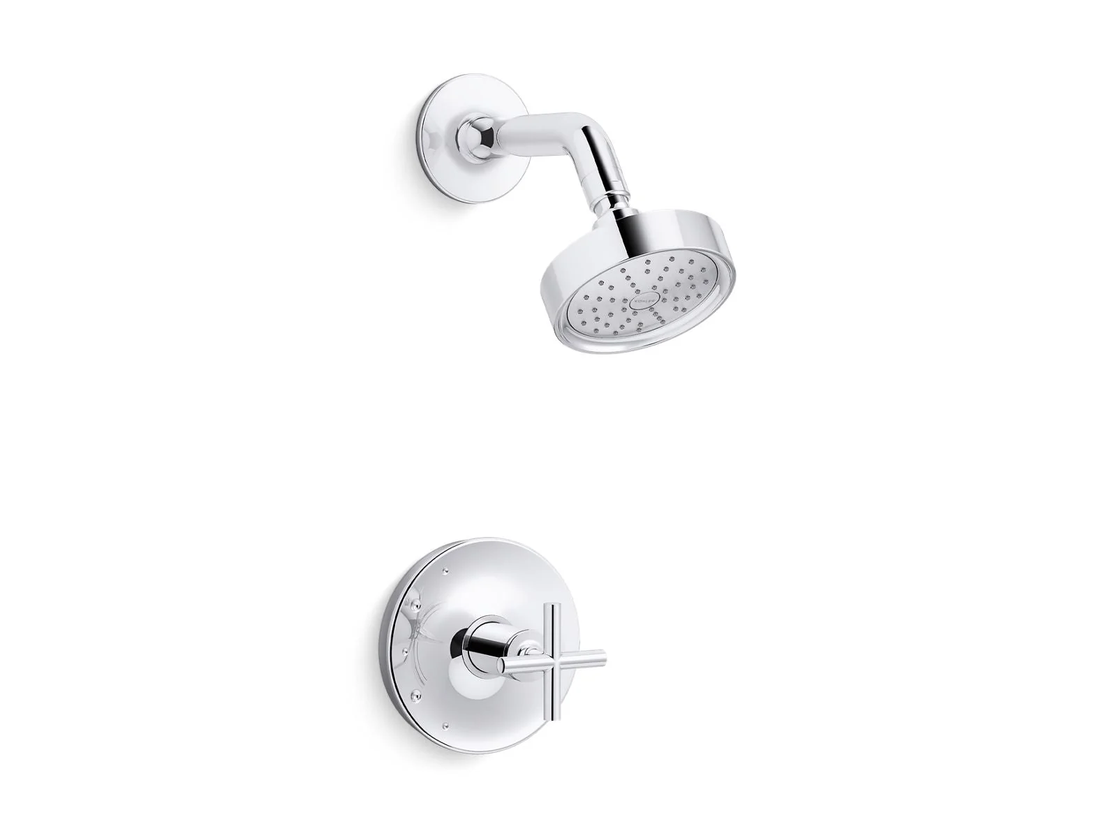KOHLER K-TS14422-3G Purist Rite-Temp shower trim kit with cross handle, 1.75 gpm - Image 6