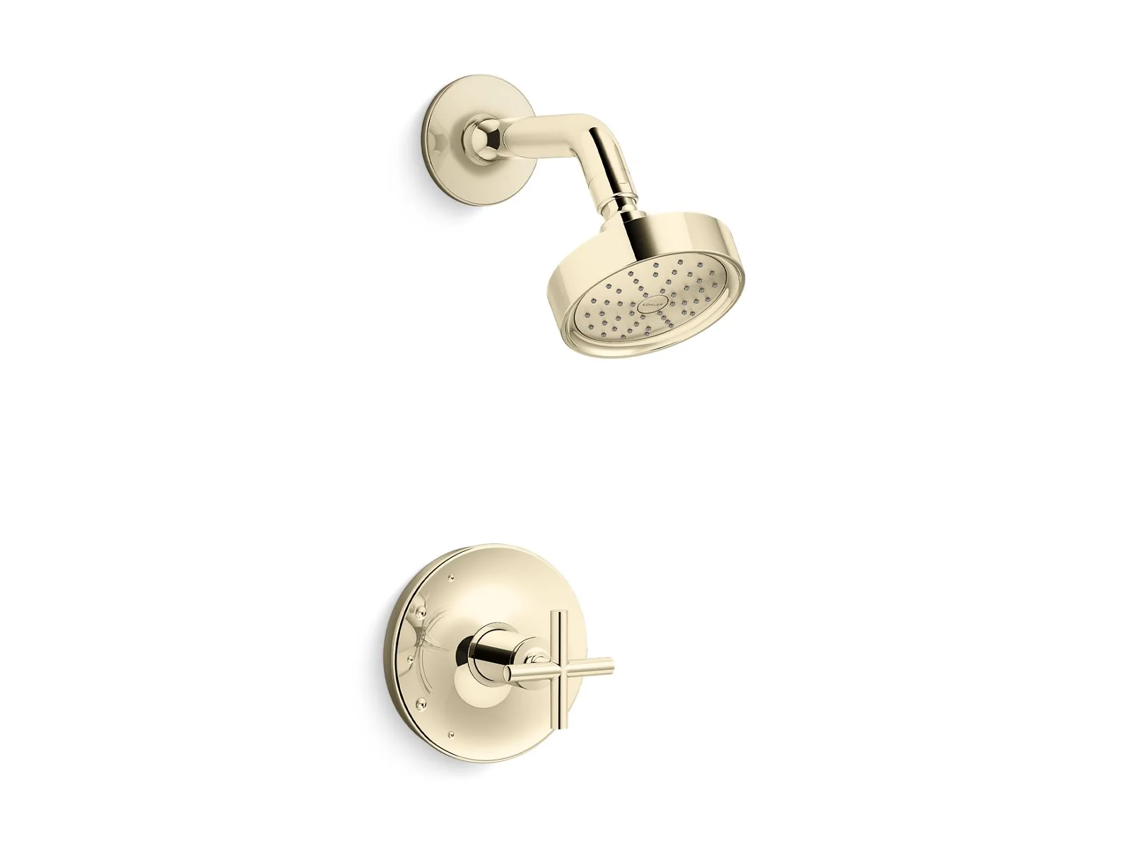 KOHLER K-TS14422-3G Purist Rite-Temp shower trim kit with cross handle, 1.75 gpm - Image 7