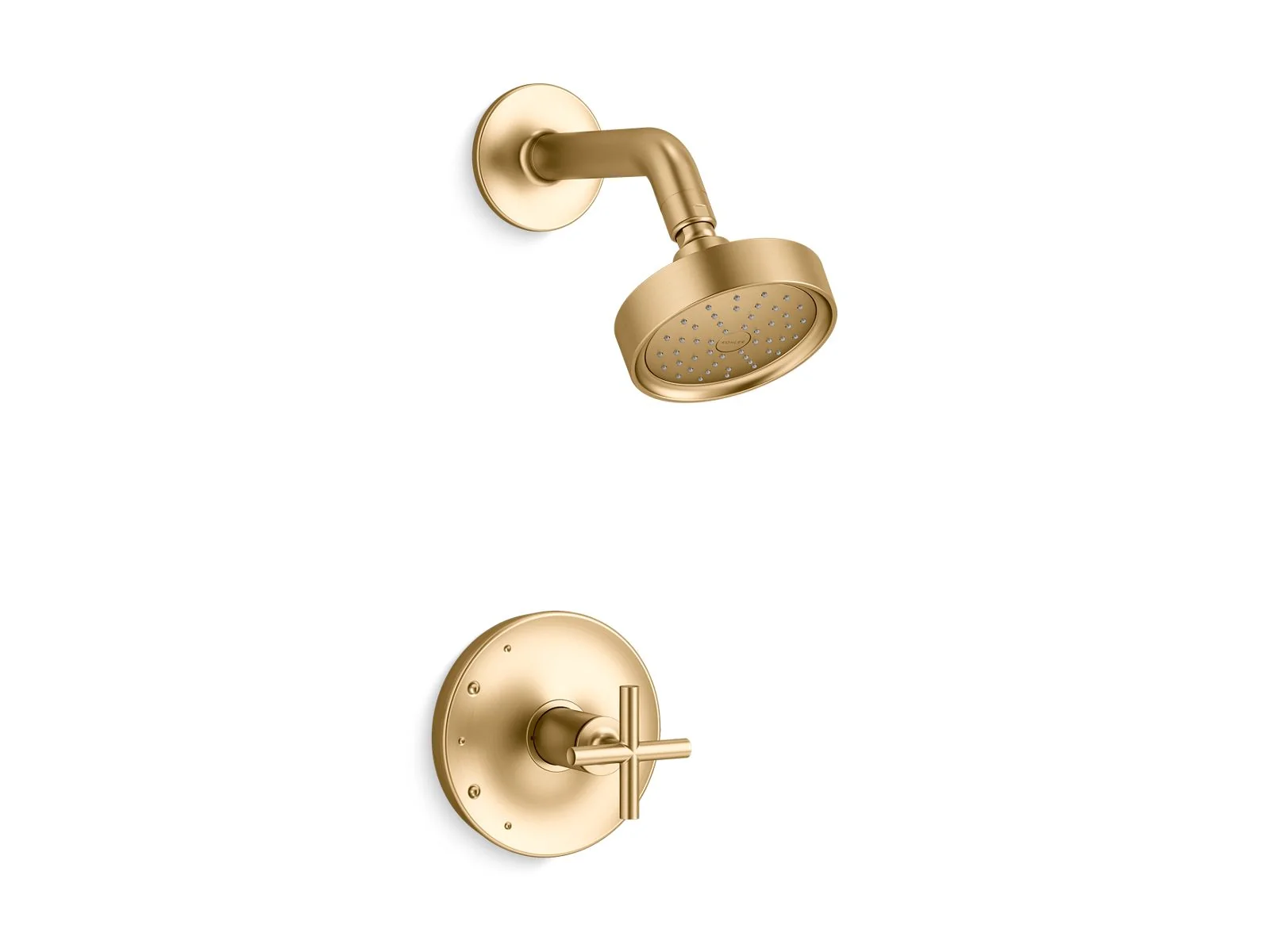 KOHLER K-TS14422-3G Purist Rite-Temp shower trim kit with cross handle, 1.75 gpm - Image 9