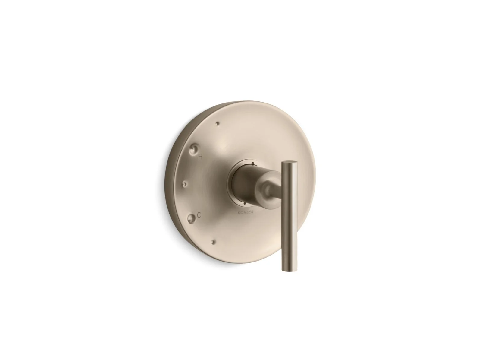 KOHLER K-TS14423-4 Purist Rite-Temp valve trim with lever handle - Image 4