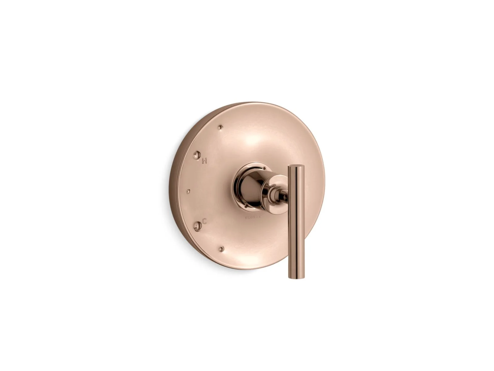 KOHLER K-TS14423-4 Purist Rite-Temp valve trim with lever handle - Image 5