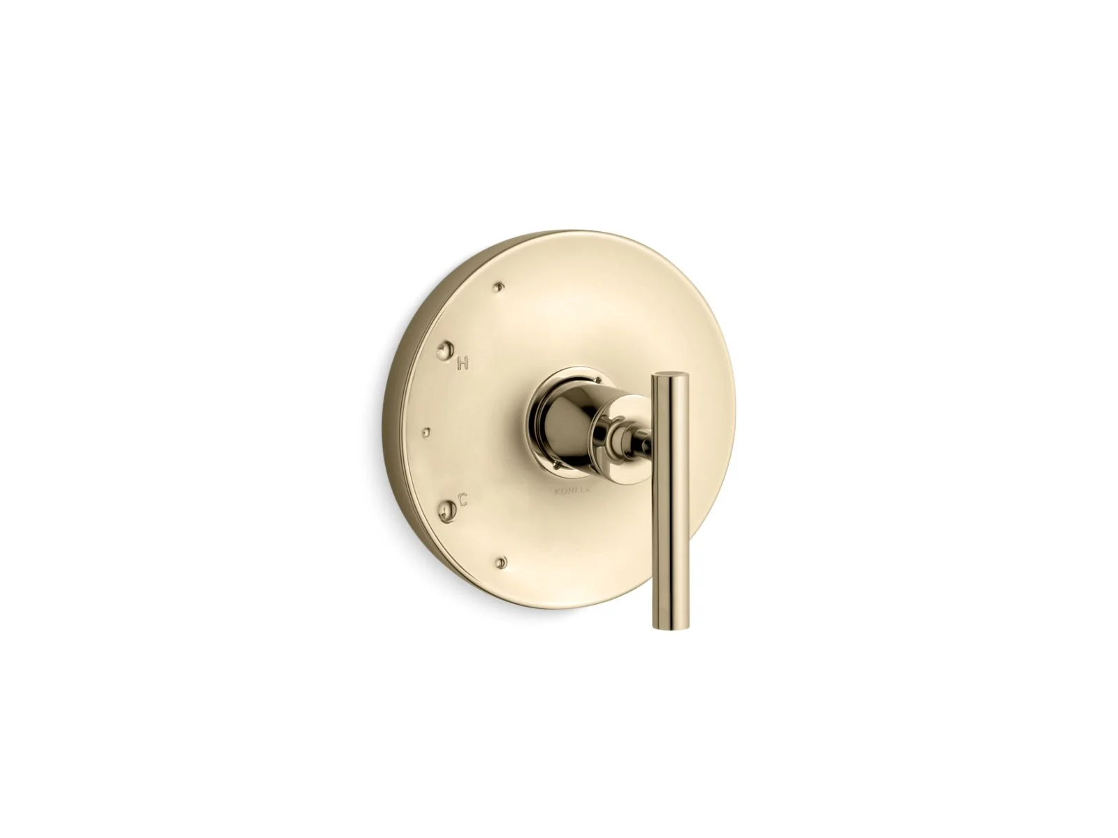 KOHLER K-TS14423-4 Purist Rite-Temp valve trim with lever handle - Image 8