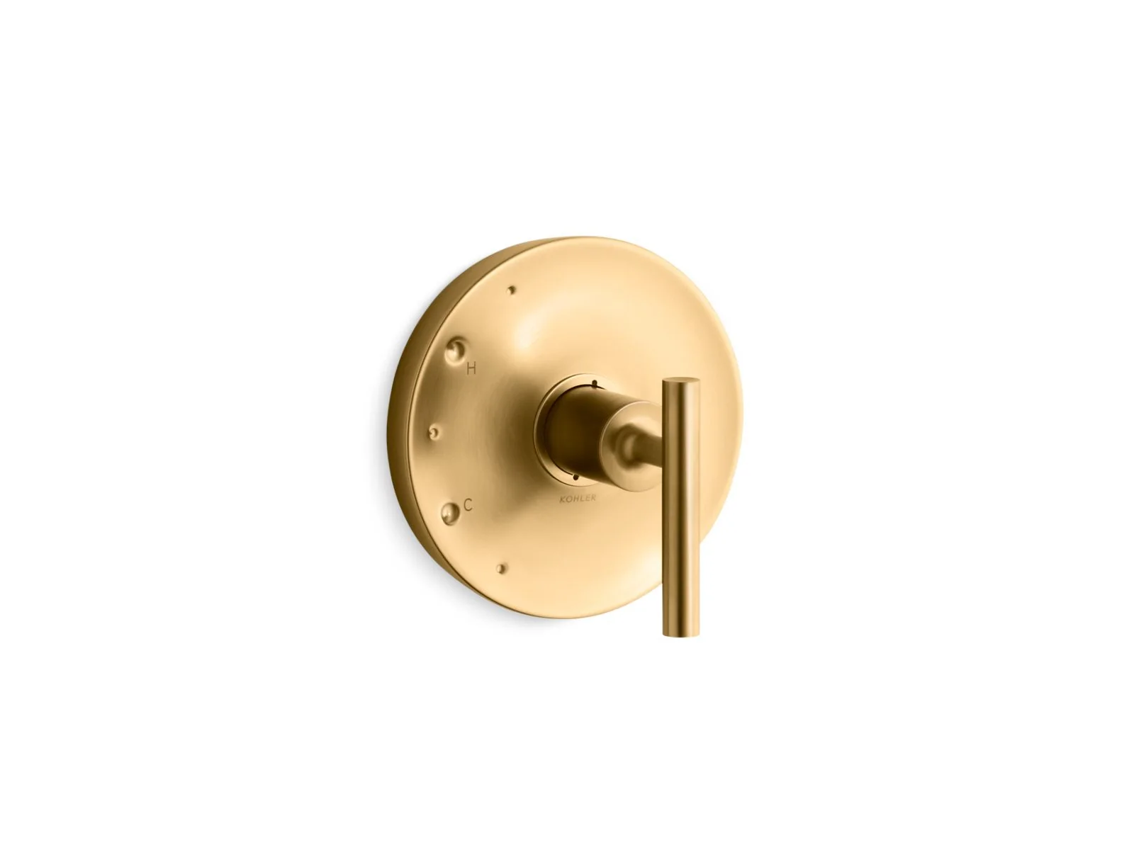 KOHLER K-TS14423-4 Purist Rite-Temp valve trim with lever handle - Image 9