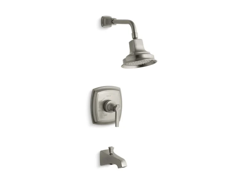 KOHLER K-TS16225-4 Margaux Rite-Temp bath and shower trim set with lever handle and NPT spout, valve not included - Image 2