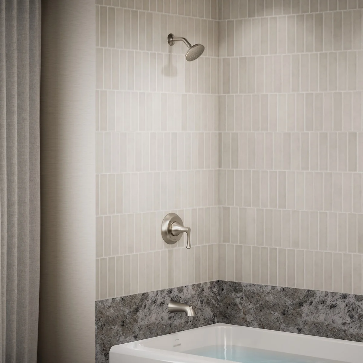 KOHLER K-TS35937-4H Buckley Rite-Temp bath and shower trim kit, 1.5 gpm - Image 8
