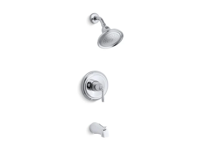KOHLER K-TS395-4 Devonshire Rite-Temp bath and shower trim with NPT spout and 2.5 gpm showerhead - Image 3