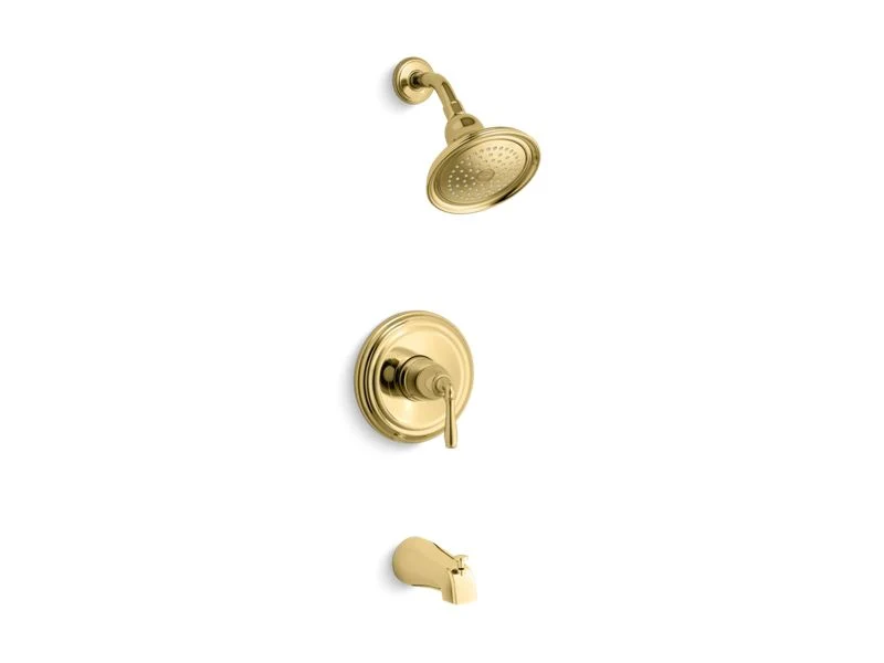 KOHLER K-TS395-4 Devonshire Rite-Temp bath and shower trim with NPT spout and 2.5 gpm showerhead - Image 4
