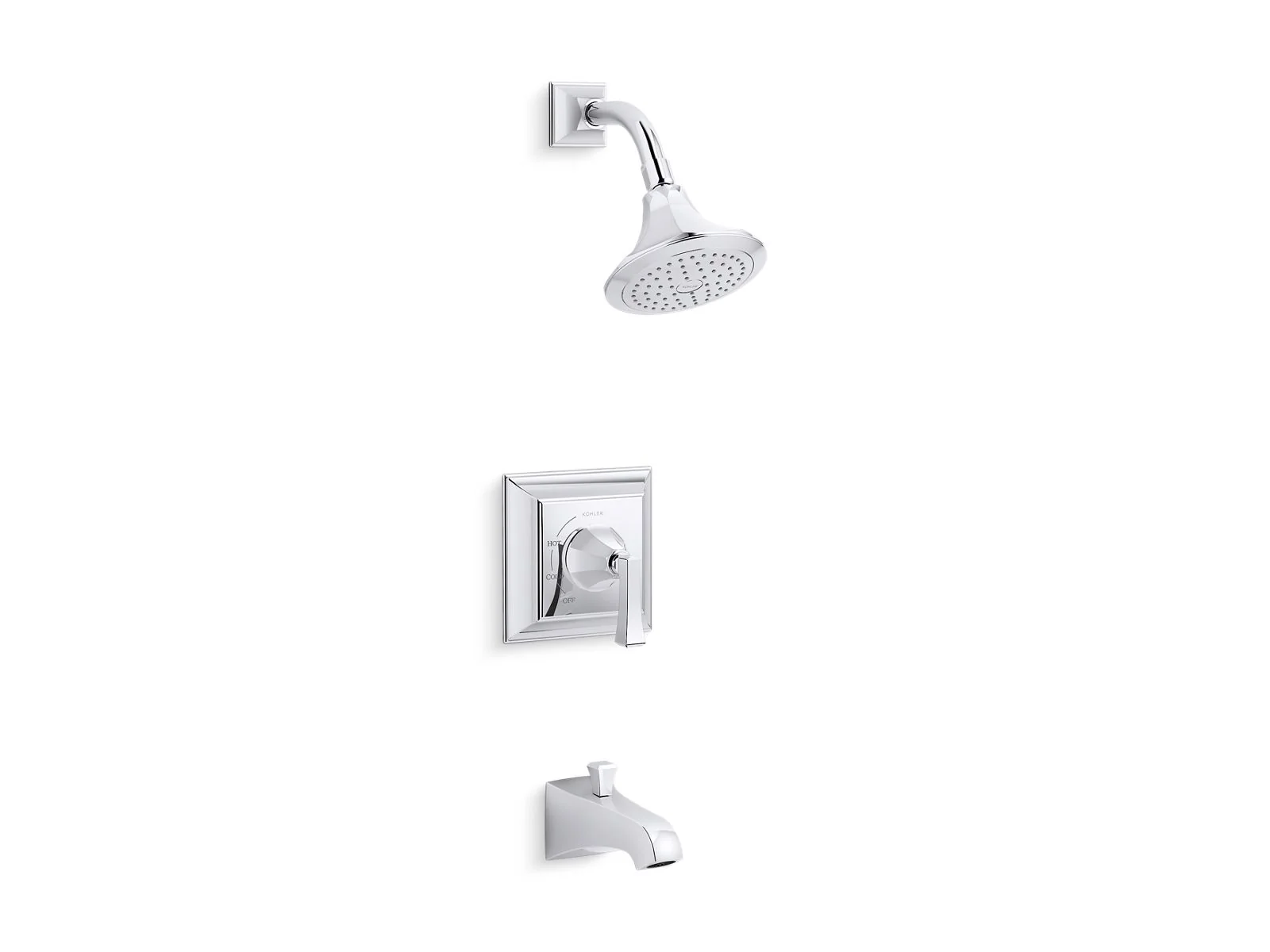 KOHLER K-TS461-4V Memoirs Rite-Temp bath and shower trim kit, 2.5 gpm - Image 2