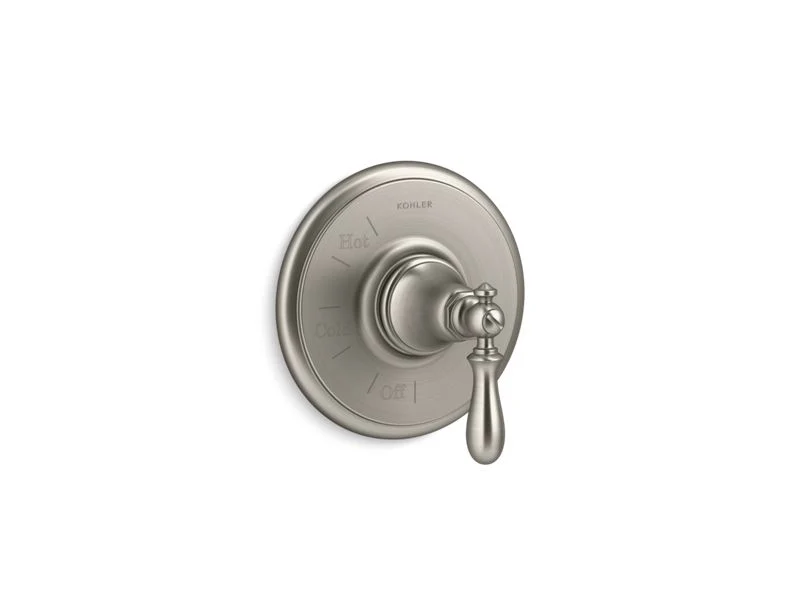 KOHLER K-TS72767-9M Artifacts Rite-Temp valve trim with swing lever handle - Image 3