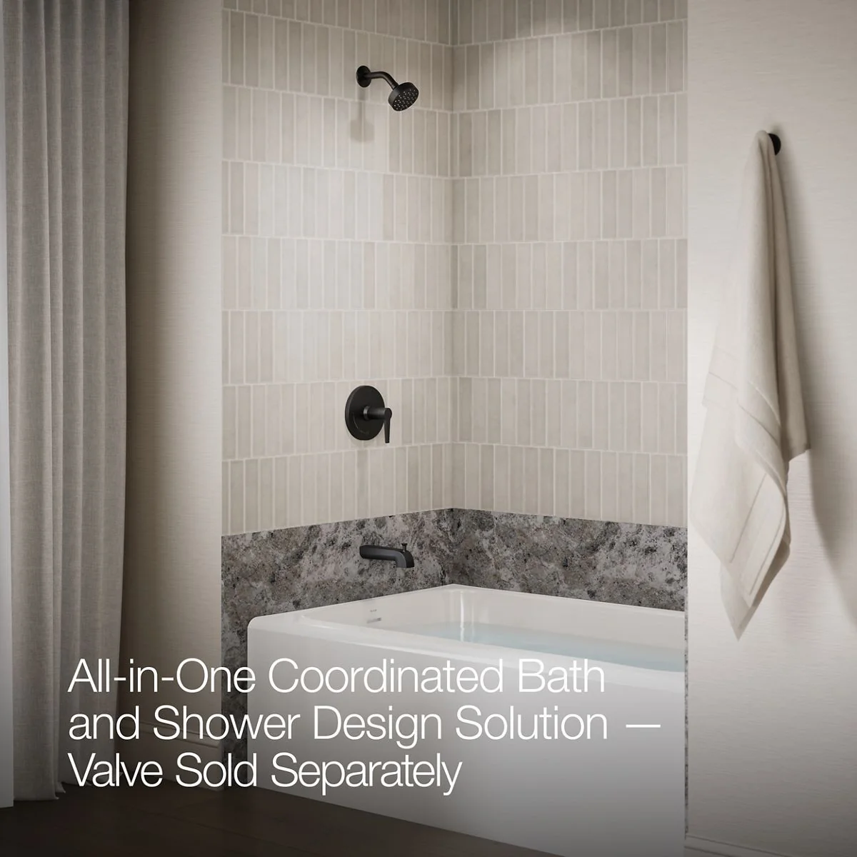 KOHLER K-TS97074-4G Pitch Rite-Temp bath and shower trim kit, 1.75 gpm - Image 13