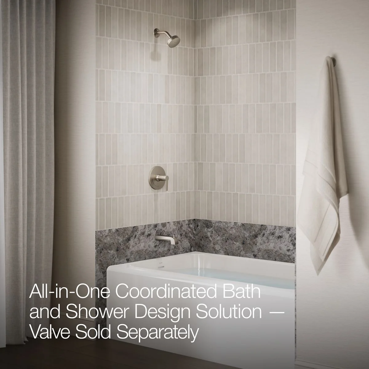 KOHLER K-TS97074-4G Pitch Rite-Temp bath and shower trim kit, 1.75 gpm - Image 19