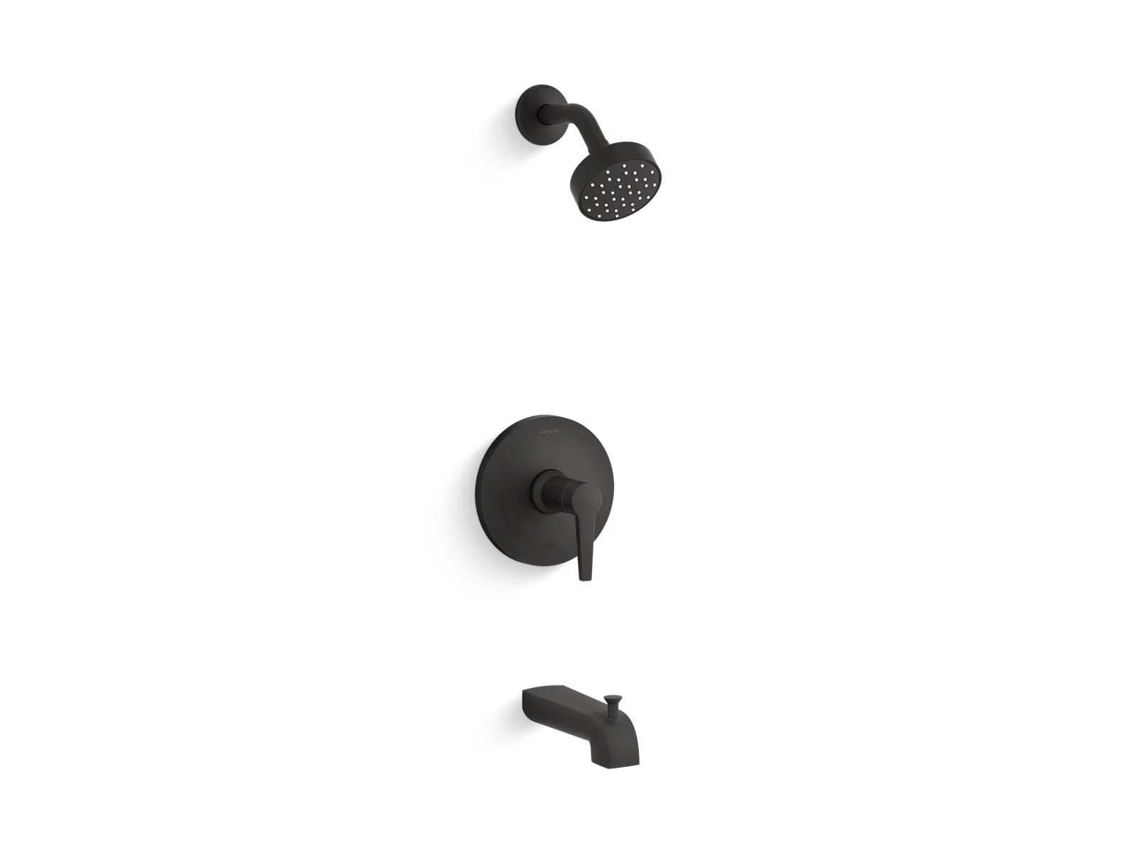 KOHLER K-TS97074-4G Pitch Rite-Temp bath and shower trim kit, 1.75 gpm - Image 2