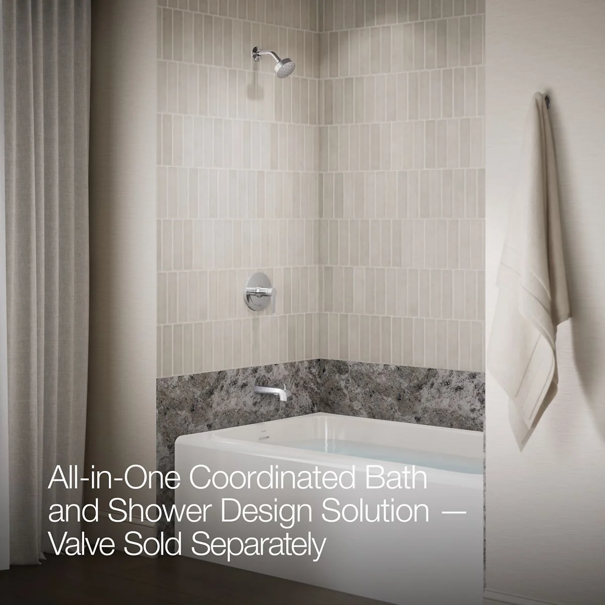 KOHLER K-TS97074-4G Pitch Rite-Temp bath and shower trim kit, 1.75 gpm - Image 23