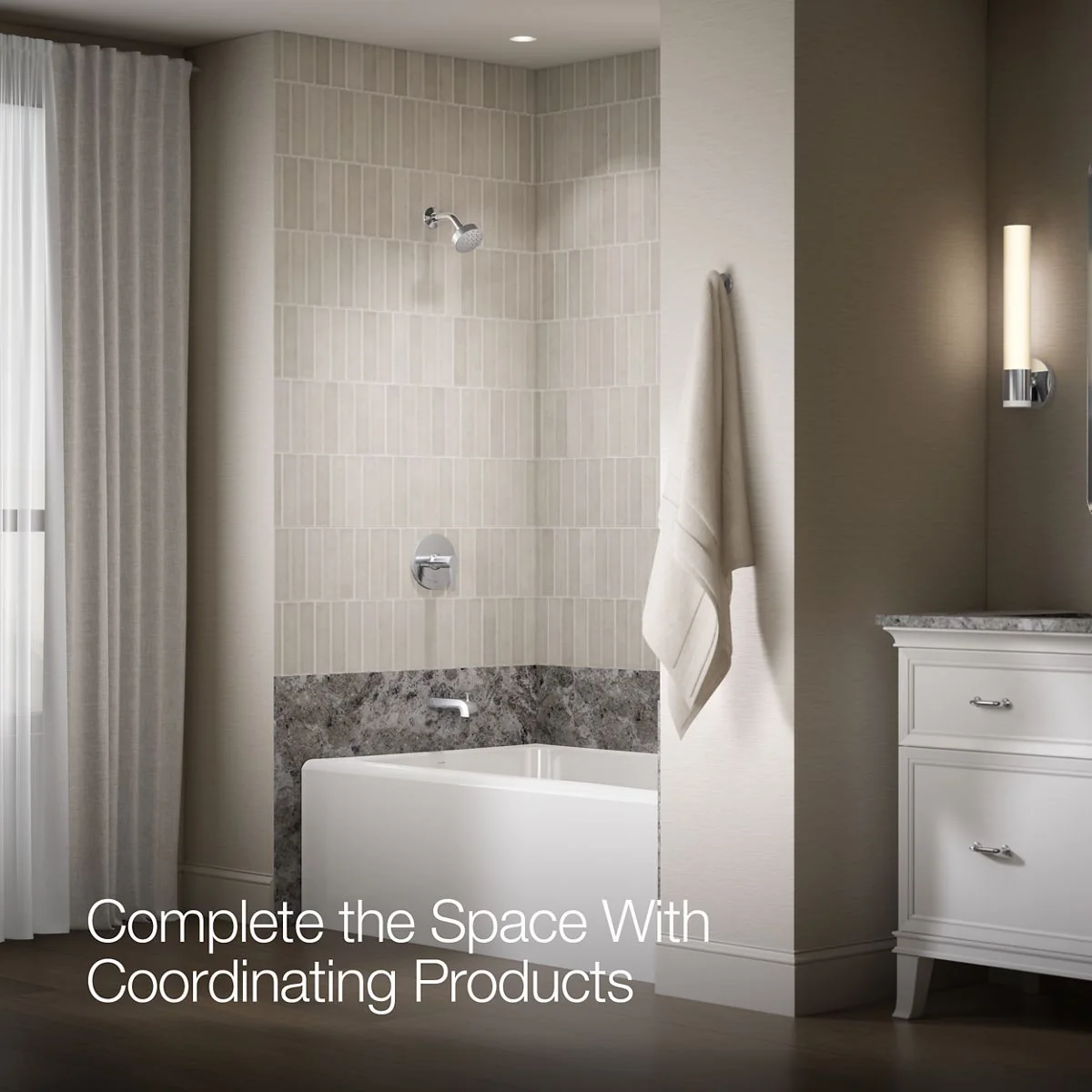 KOHLER K-TS97074-4G Pitch Rite-Temp bath and shower trim kit, 1.75 gpm - Image 24