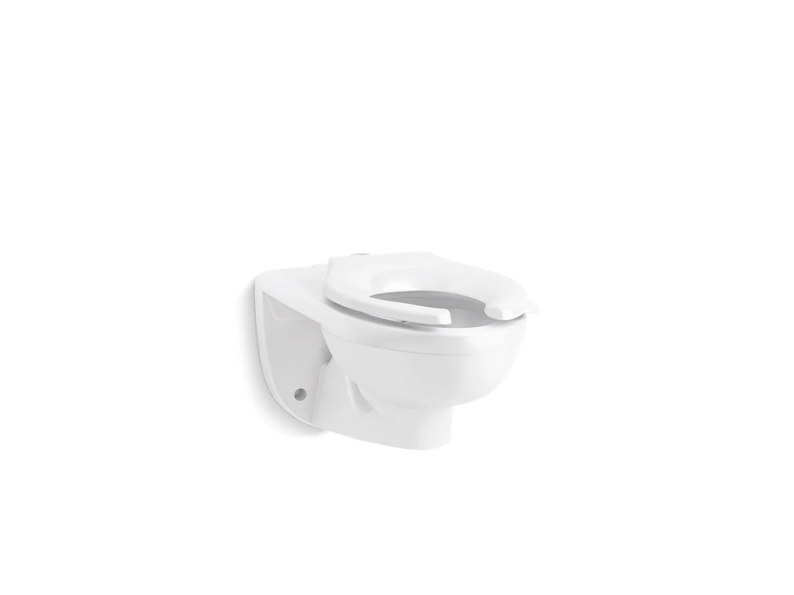 KOHLER K-84325-L Kingston Wall-mount top spud flushometer bowl