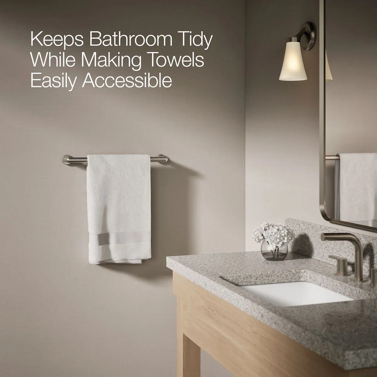 KOHLER K-97878 Kumin 18" towel bar - Image 12