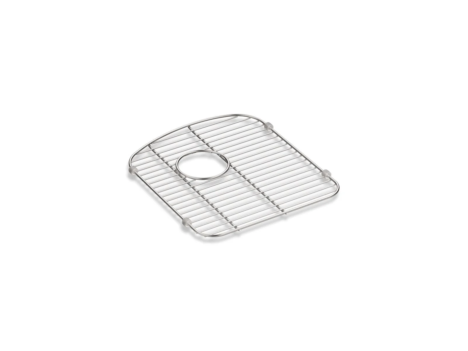 KOHLER K-5180 Langlade Stainless steel sink rack, 13-1/2" x 15-1/4", for right-hand bowl