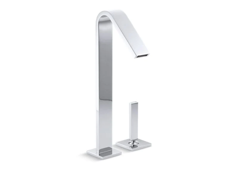 KOHLER K-14660-4 Loure Tall Single-handle bathroom sink faucet with lever handle - Image 2