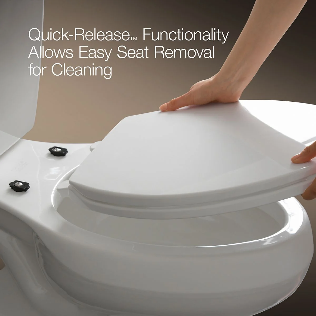KOHLER K-4652 Lustra Quick-Release elongated toilet seat - Image 90