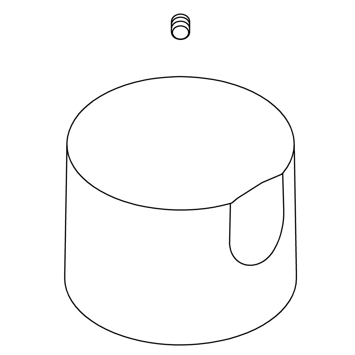 KOHLER K-1388310 Manual Cover Assembly