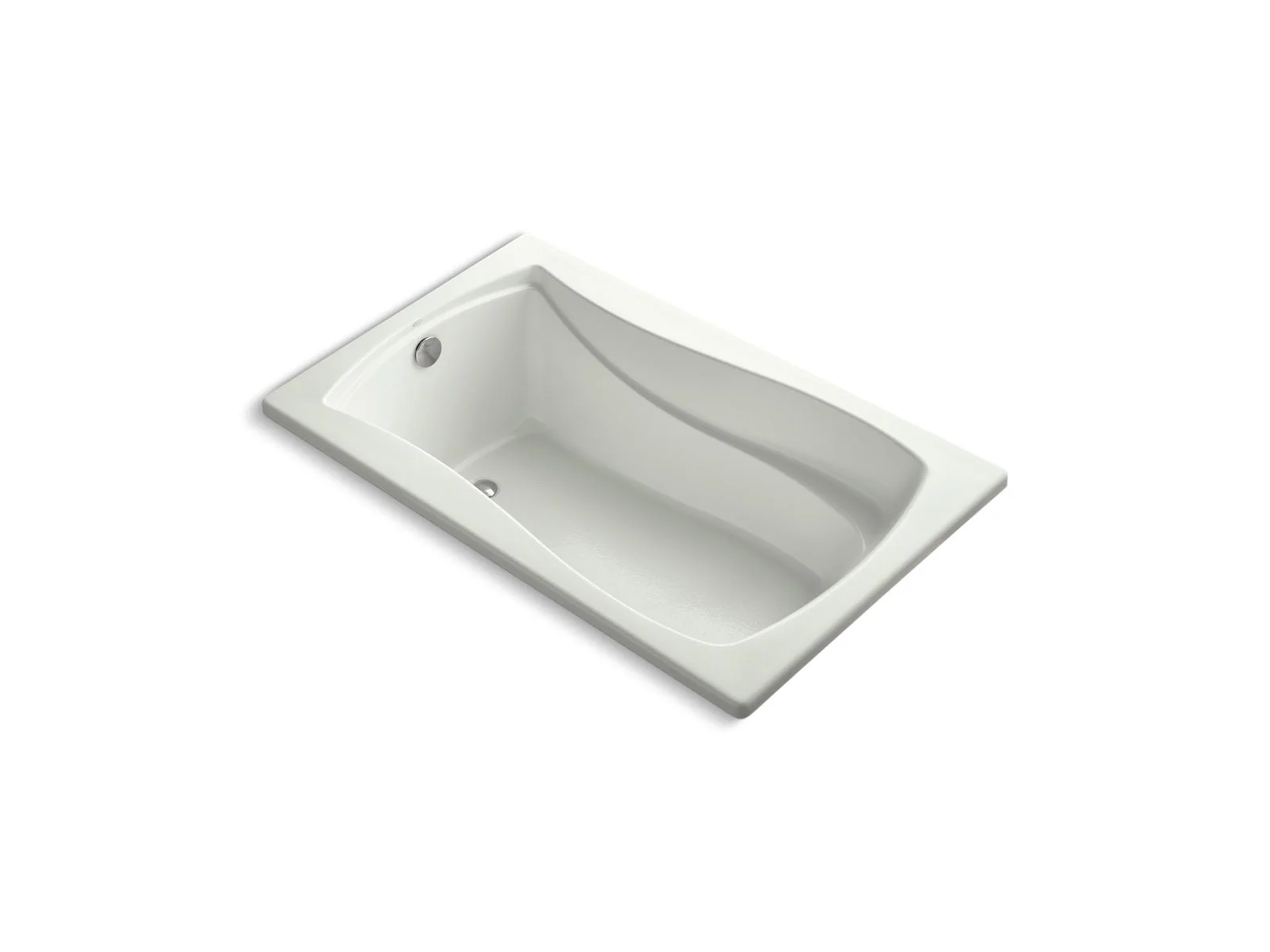 KOHLER K-1242-W1 Mariposa 60" x 36" drop-in bath with Bask heated surface - Image 3