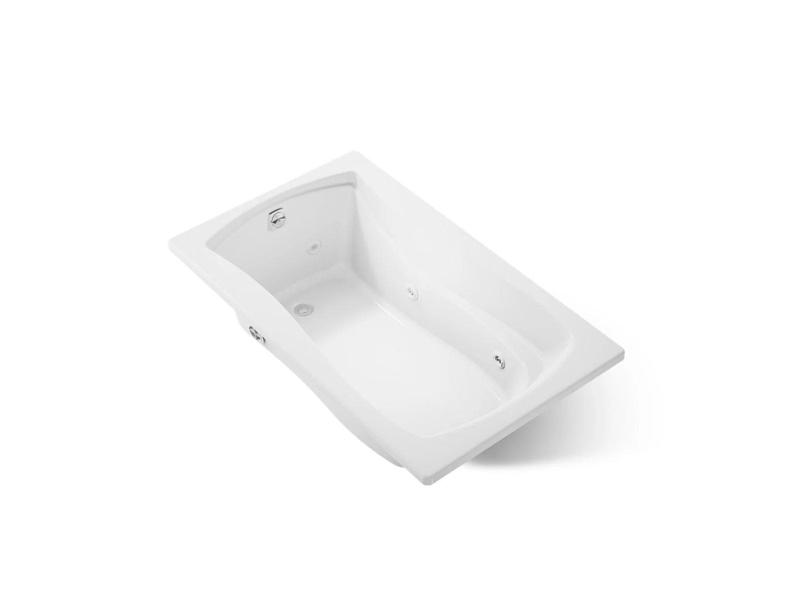 KOHLER K-1239-CB Mariposa 60" x 36" drop-in whirlpool bath - Image 4