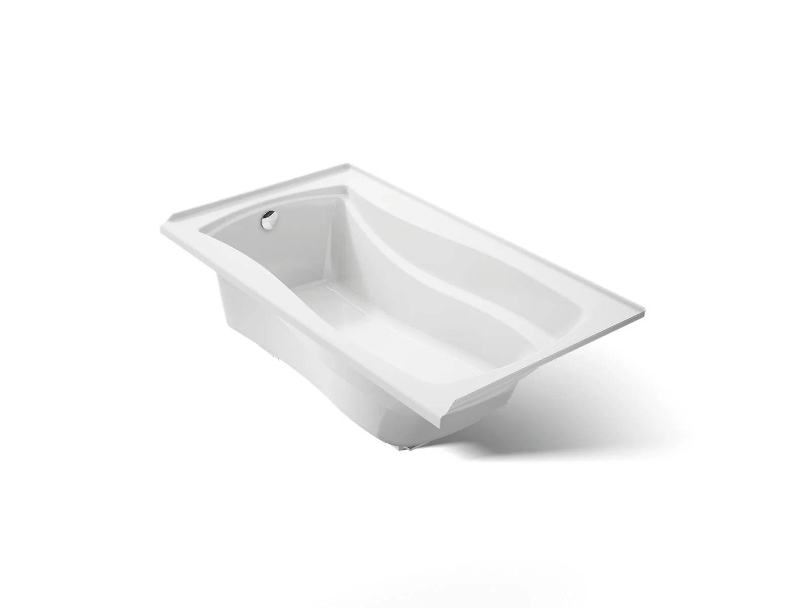 KOHLER K-1229-L Mariposa 66" x 36" alcove bath, left drain - Image 4