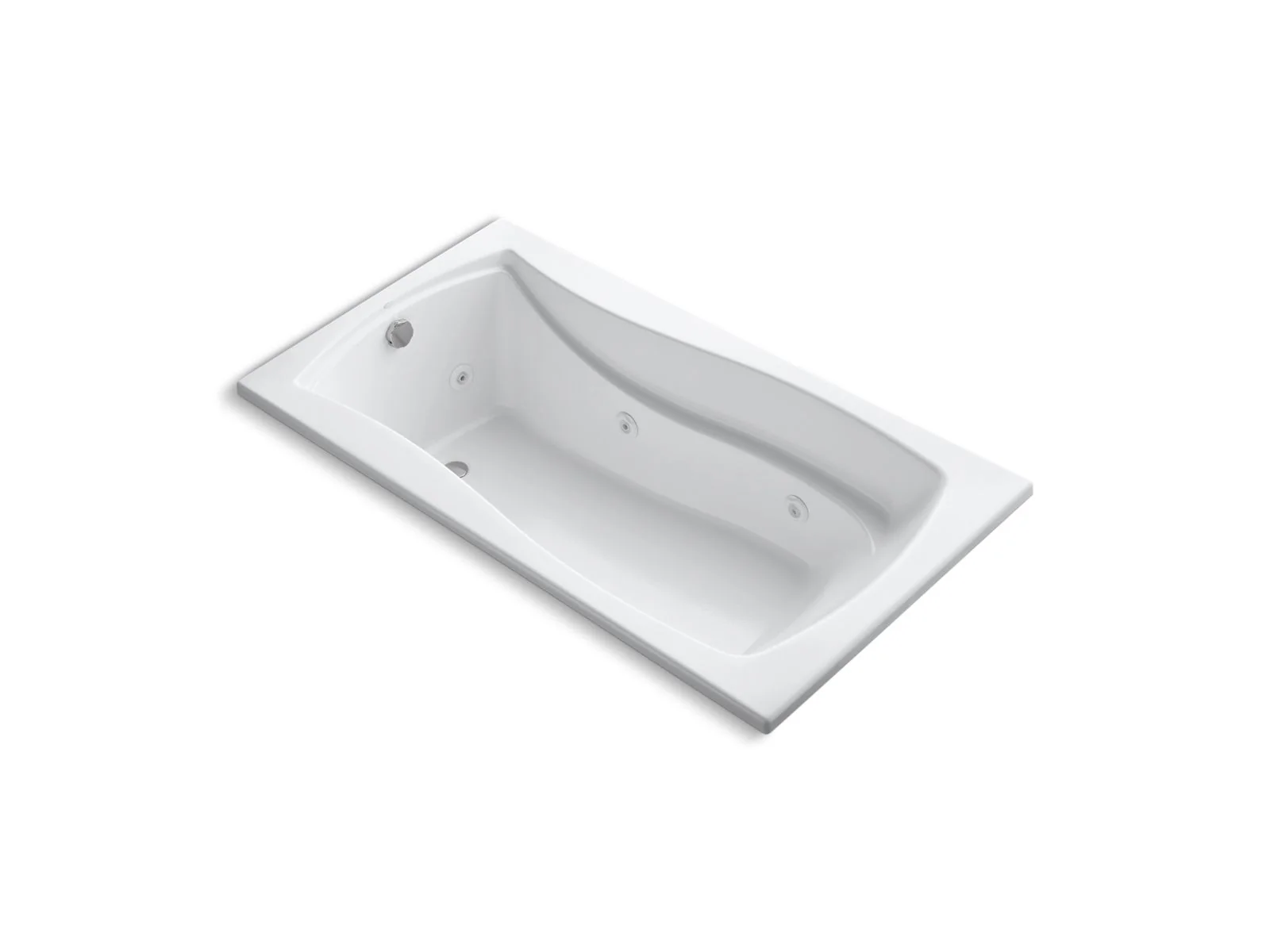 KOHLER K-1224 Mariposa 66" x 36" drop-in whirlpool bath