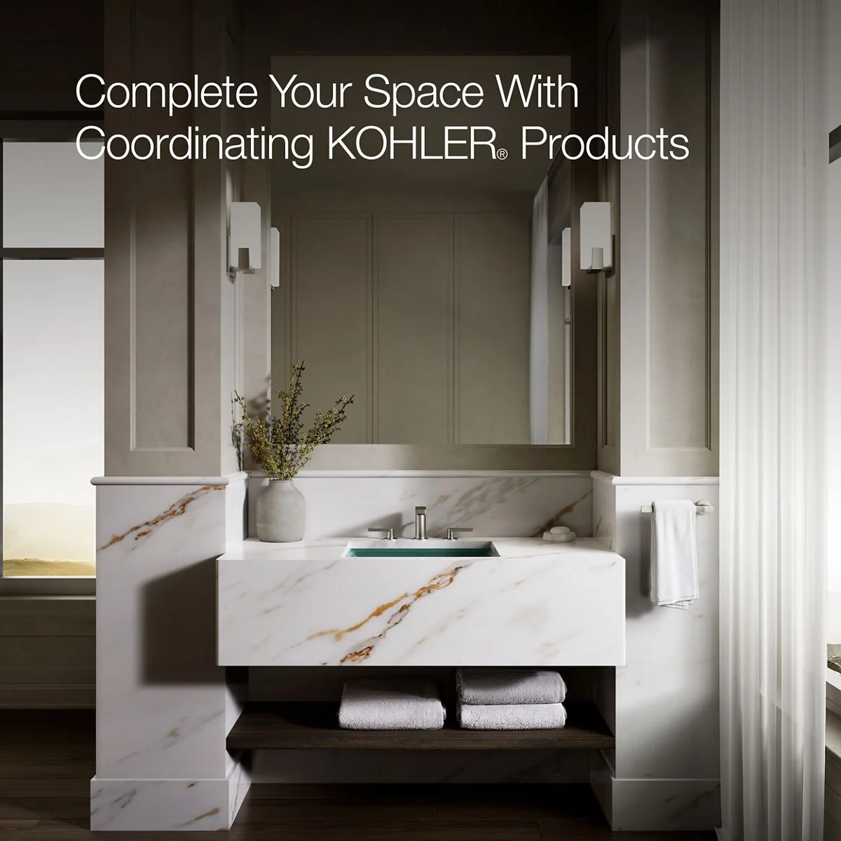 KOHLER K-2339 Memoirs 20" rectangular undermount bathroom sink - Image 38