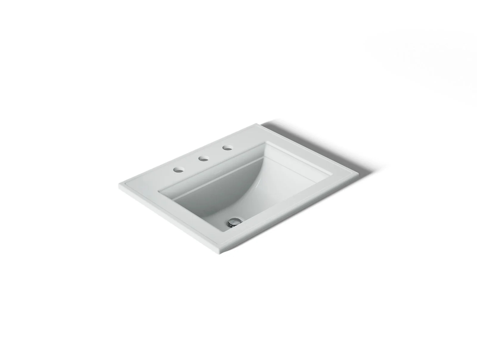 KOHLER K-2337-8 Memoirs 22-3/4" rectangular drop-in bathroom sink - Image 19